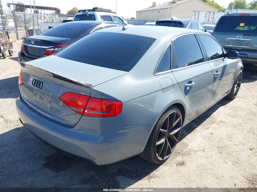 WAUEFAFL1BN024919 2011 AUDI A4 photo no. 4