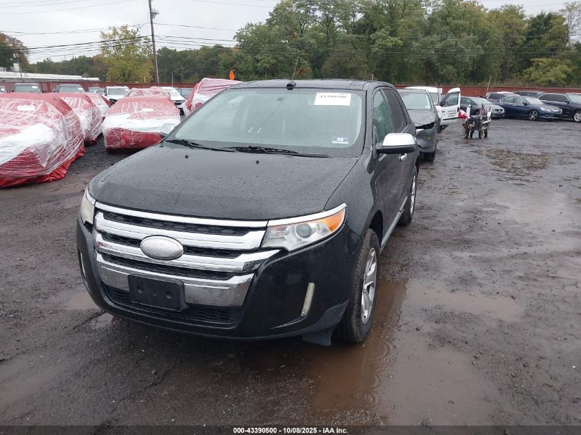 2013 Ford Edge Sel VIN: 2FMDK3J99DBA91862 Lot: 43390500