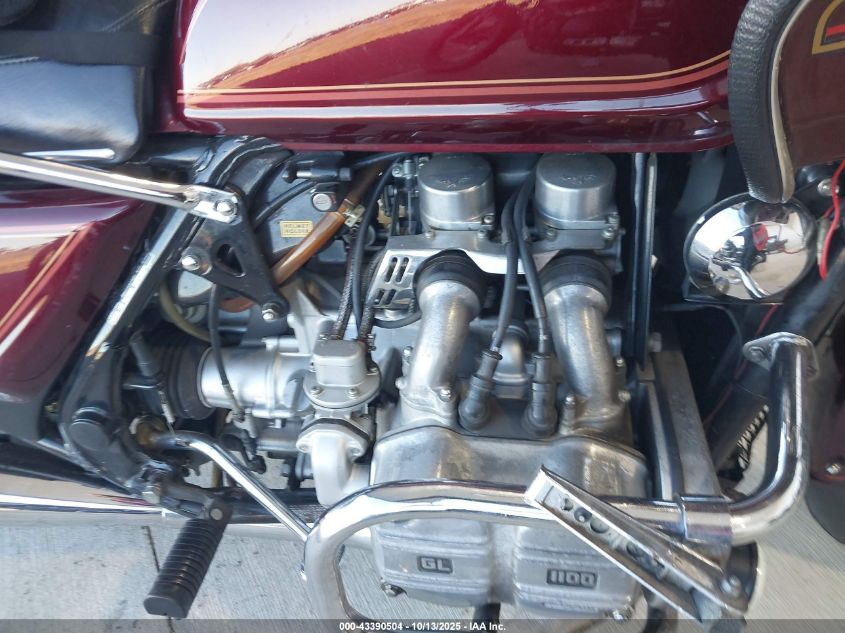 1982 Honda Gl1100 VIN: 1HFSC0202CA216790 Lot: 43390504