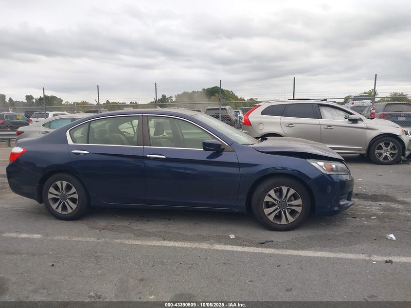2013 Honda Accord Lx VIN: JHMCR2F3XDC000302 Lot: 43390509