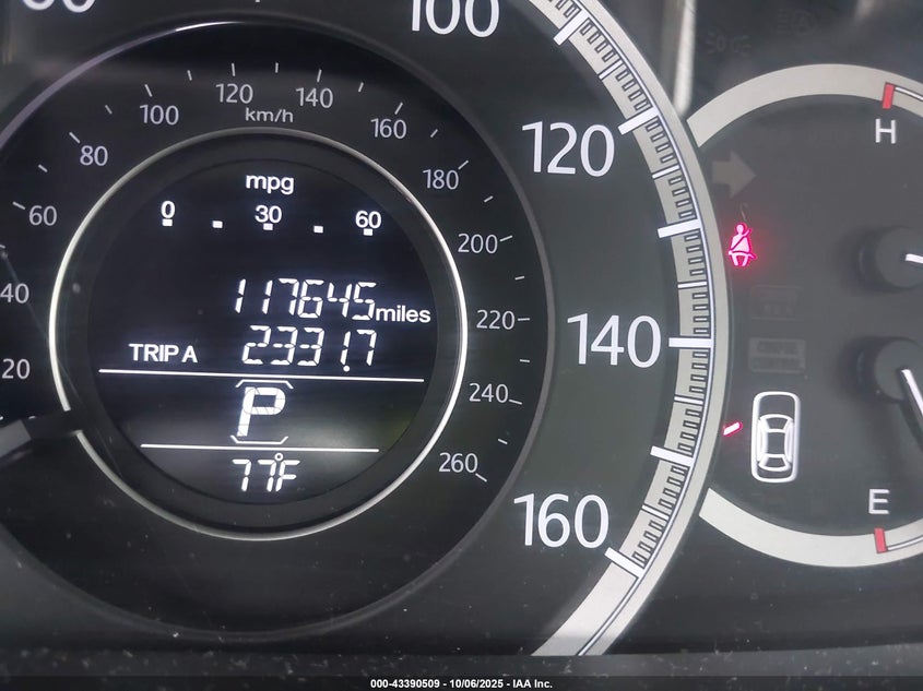 2013 Honda Accord Lx VIN: JHMCR2F3XDC000302 Lot: 43390509