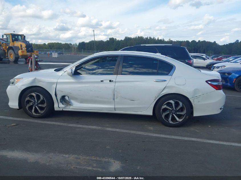 2016 Honda Accord Ex VIN: 1HGCR2F7XGA147760 Lot: 43390544