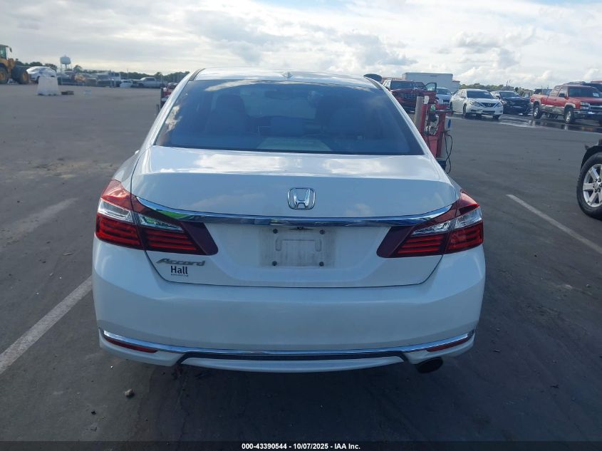 2016 Honda Accord Ex VIN: 1HGCR2F7XGA147760 Lot: 43390544