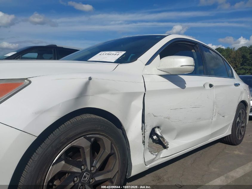 2016 Honda Accord Ex VIN: 1HGCR2F7XGA147760 Lot: 43390544