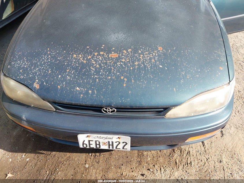 1996 Toyota Camry Le VIN: 4T1EG12KXTU757129 Lot: 43390549