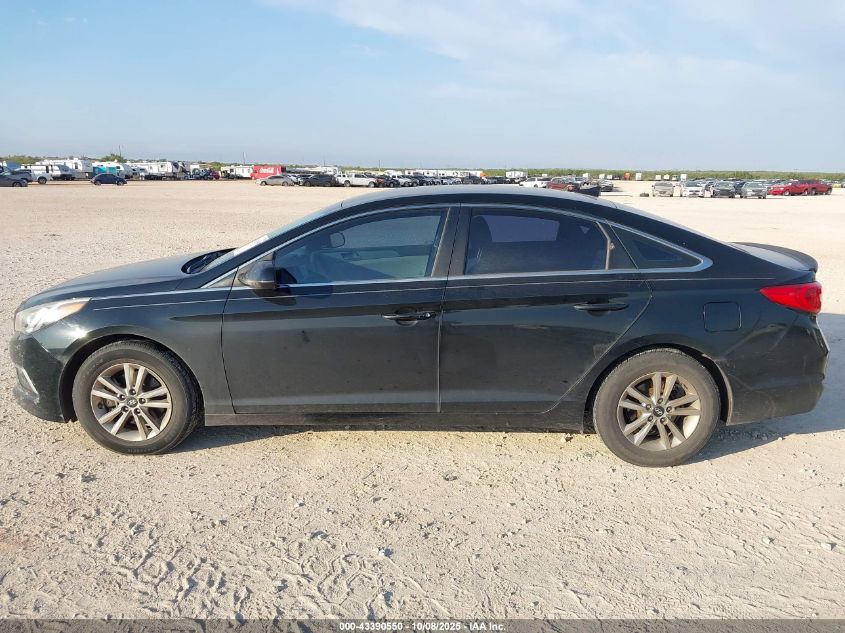 2017 Hyundai Sonata Se VIN: 5NPE24AF5HH571461 Lot: 43390550