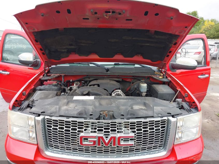 2011 GMC Sierra 1500 Sle VIN: 3GTP2VE38BG199497 Lot: 43390553