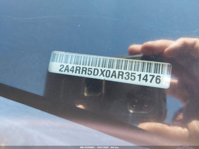 2010 Chrysler Town & Country Touring VIN: 2A4RR5DX0AR351476 Lot: 43390581