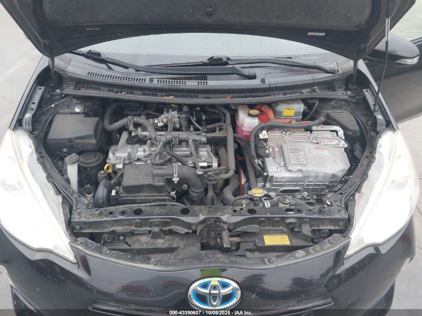 2013 Toyota Prius C Two VIN: JTDKDTB39D1550626 Lot: 43390607