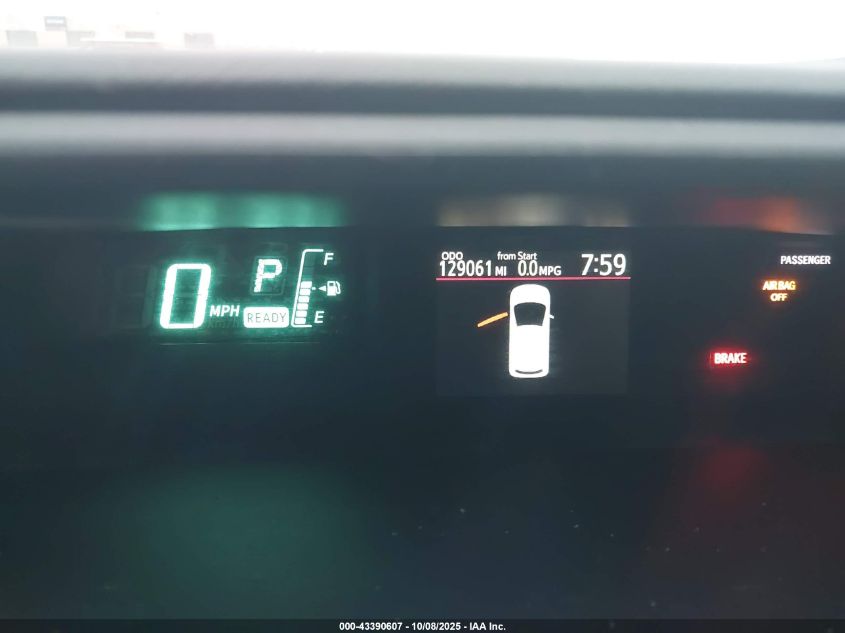 2013 Toyota Prius C Two VIN: JTDKDTB39D1550626 Lot: 43390607