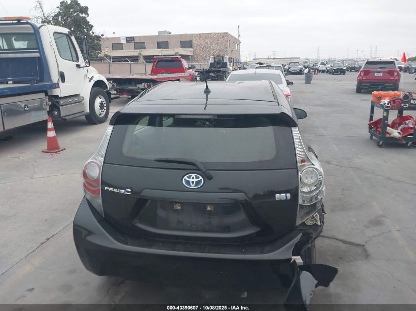 2013 Toyota Prius C Two VIN: JTDKDTB39D1550626 Lot: 43390607