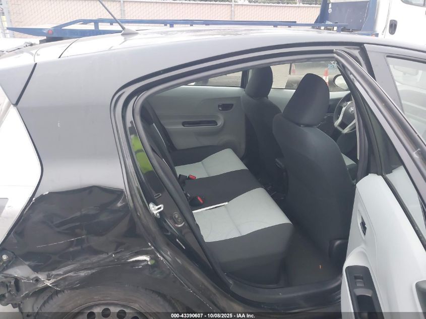 2013 Toyota Prius C Two VIN: JTDKDTB39D1550626 Lot: 43390607