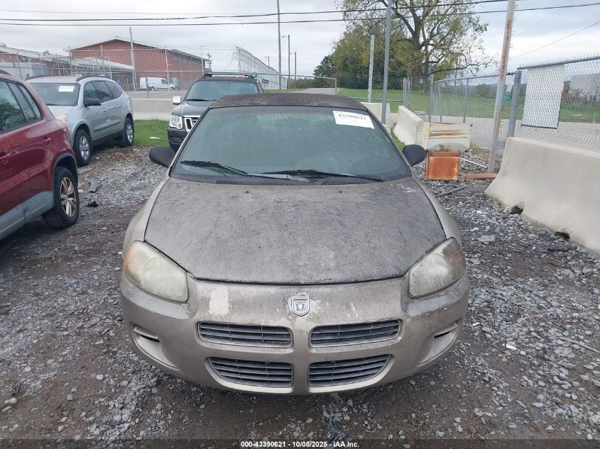 2004 Dodge Stratus Sxt VIN: 1B3EL46X74N183173 Lot: 43390621