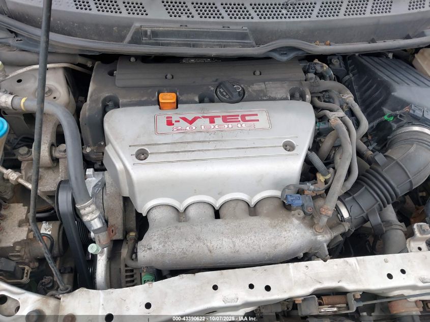 2007 Honda Civic Si VIN: 2HGFG21517H707305 Lot: 43390622