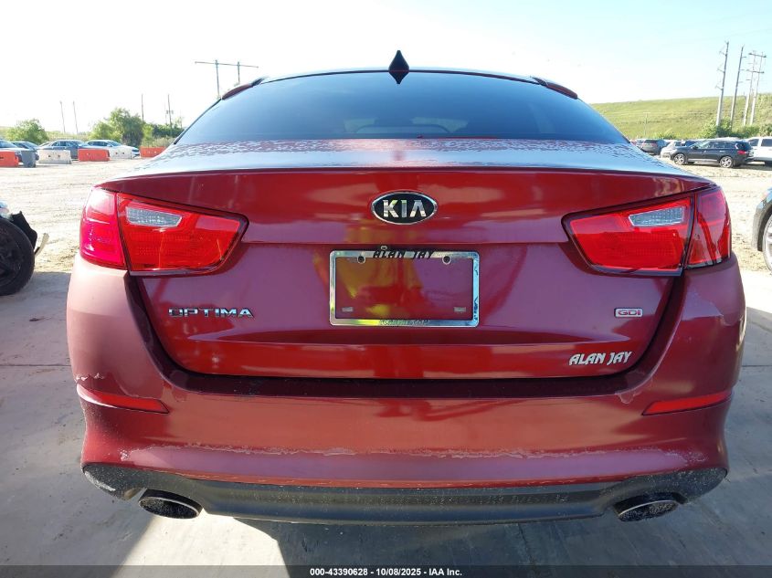 2015 Kia Optima Lx VIN: 5XXGM4A76FG495396 Lot: 43390628
