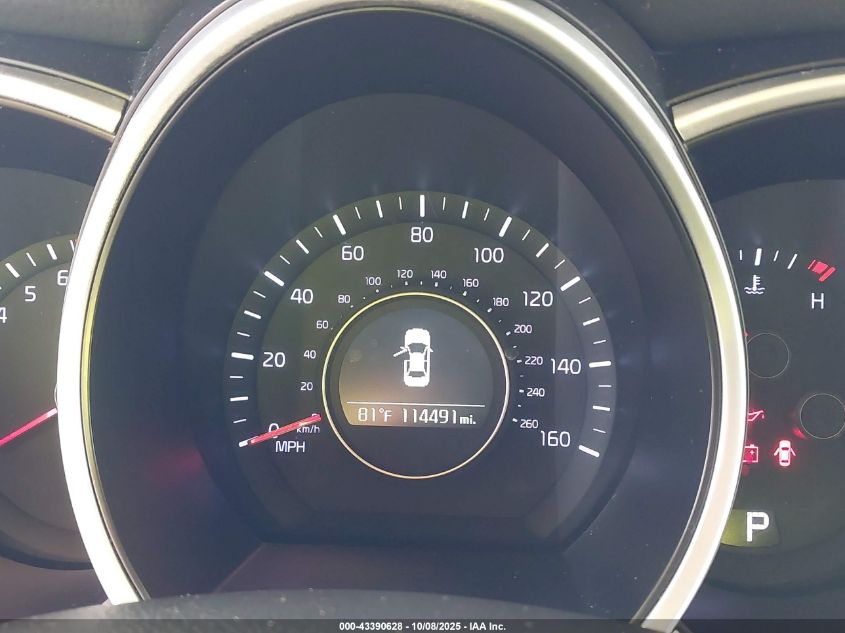 2015 Kia Optima Lx VIN: 5XXGM4A76FG495396 Lot: 43390628