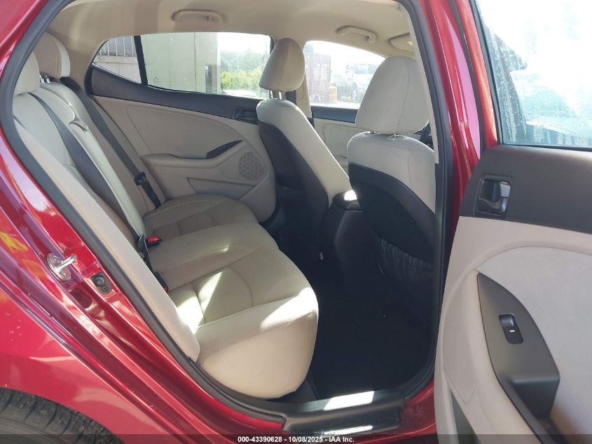 2015 Kia Optima Lx VIN: 5XXGM4A76FG495396 Lot: 43390628