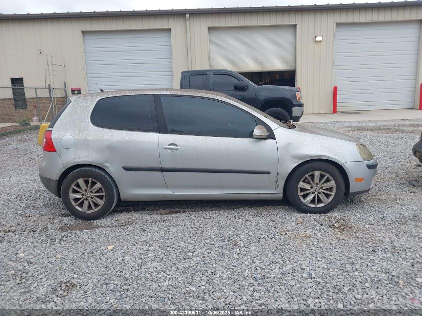 2008 Volkswagen Rabbit S VIN: WVWAA71K68W328784 Lot: 43390631