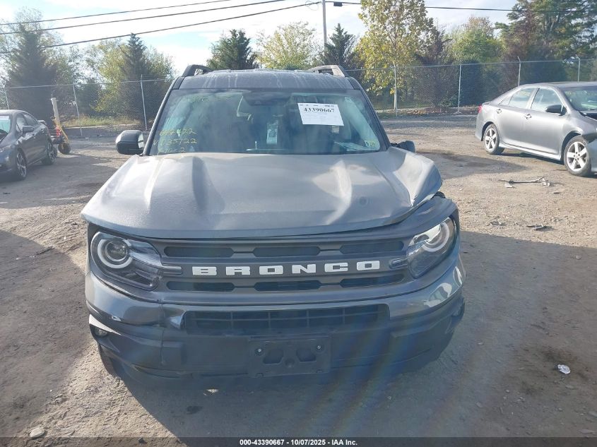 2023 Ford Bronco Sport Big Bend VIN: 3FMCR9B61PRD35122 Lot: 43390667