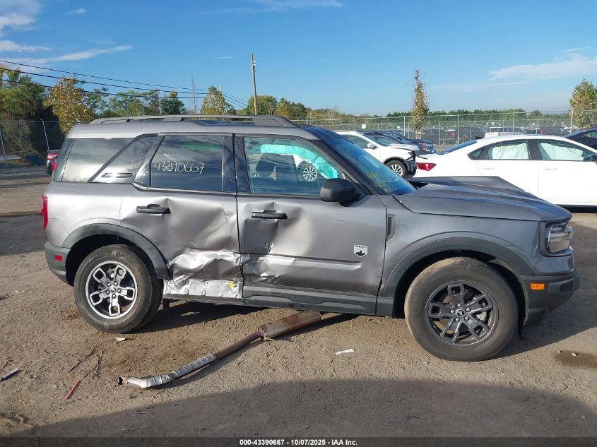 2023 Ford Bronco Sport Big Bend VIN: 3FMCR9B61PRD35122 Lot: 43390667