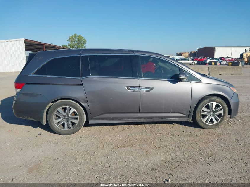 2014 Honda Odyssey Touring/Touring Elite VIN: 5FNRL5H96EB009924 Lot: 43390673