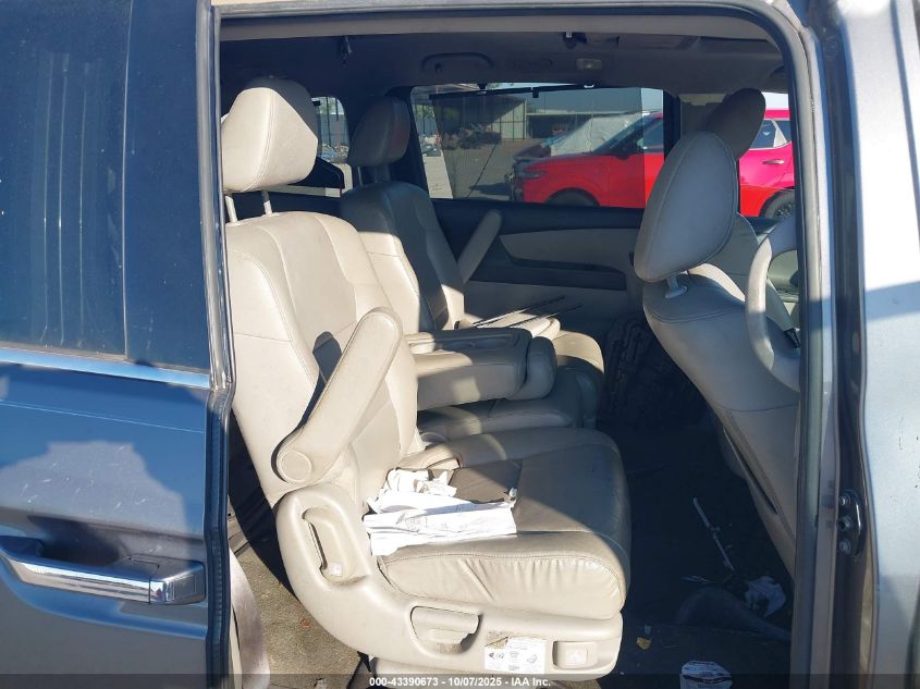 2014 Honda Odyssey Touring/Touring Elite VIN: 5FNRL5H96EB009924 Lot: 43390673