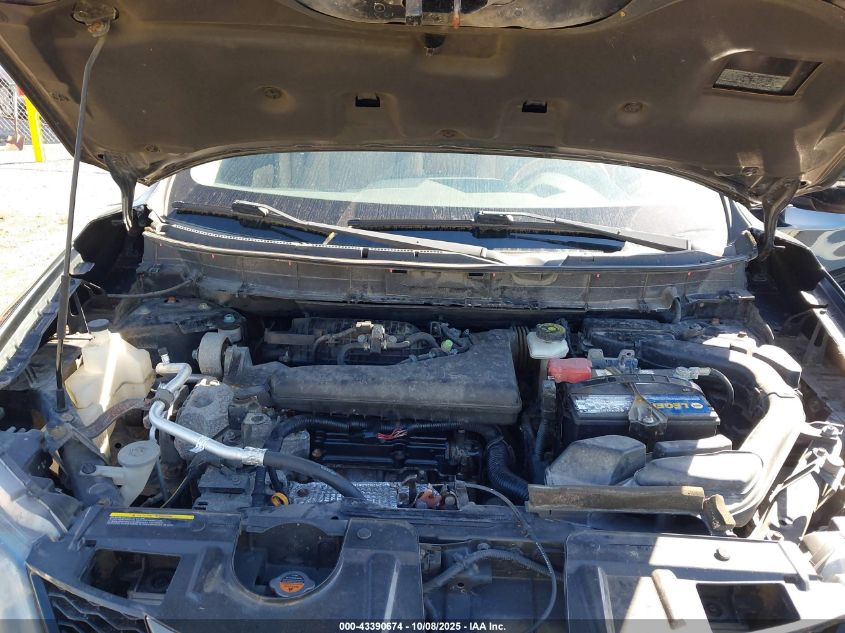 2015 Nissan Rogue S VIN: KNMAT2MV2FP516907 Lot: 43390674