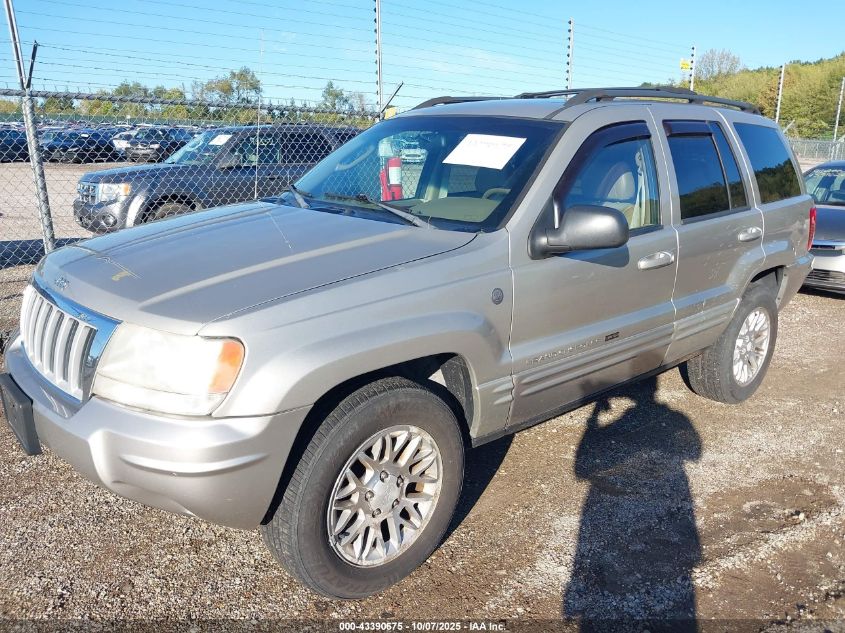 2004 Jeep Grand Cherokee Limited VIN: 1J4GW58N64C287935 Lot: 43390675