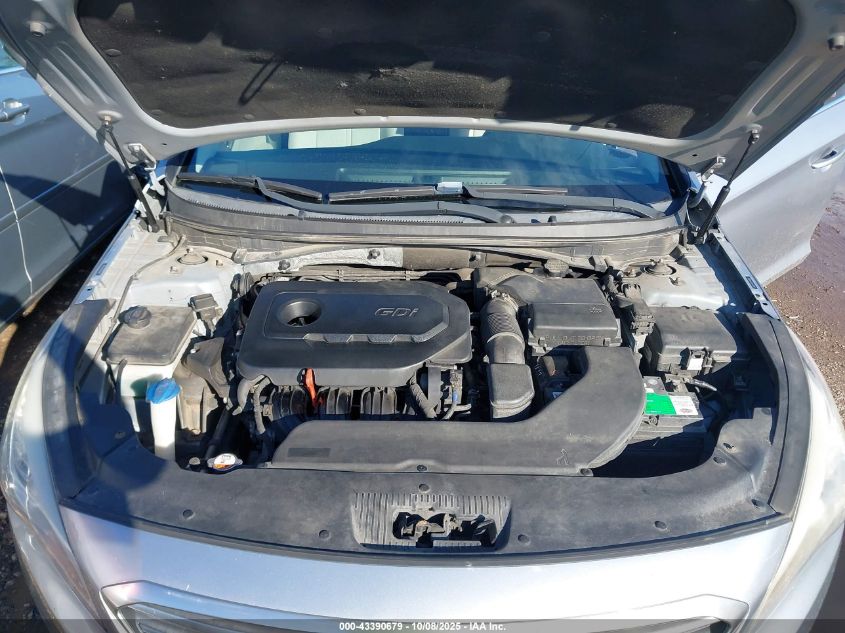 2017 Hyundai Sonata Se VIN: 5NPE24AF2HH450855 Lot: 43390679