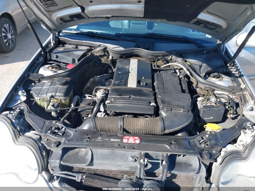 2004 Mercedes-Benz C 320 Sport VIN: WDBRF40J14A581061 Lot: 43390685