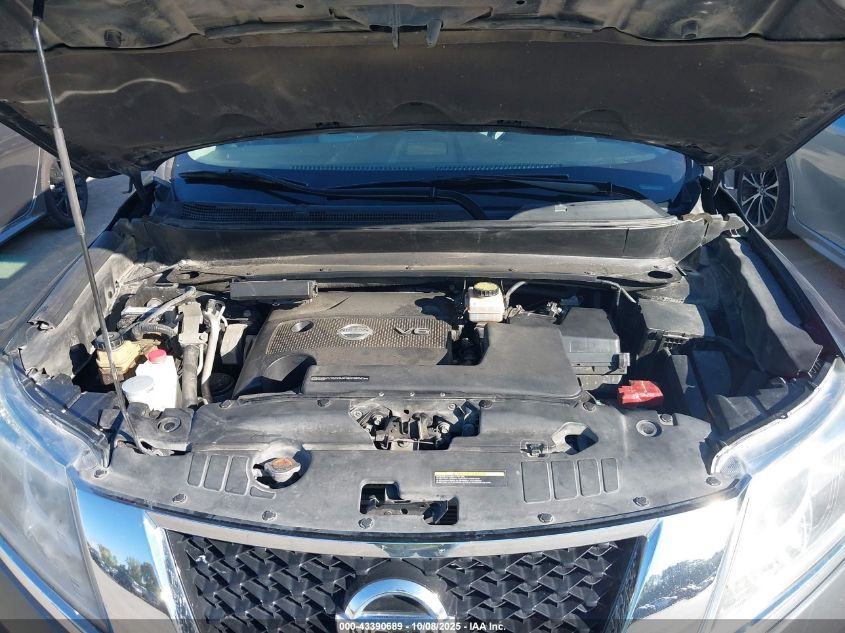 2014 Nissan Pathfinder S VIN: 5N1AR2MN3EC643990 Lot: 43390689