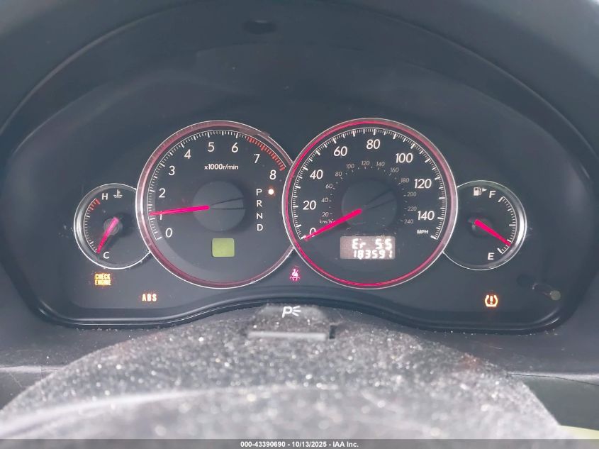 2008 Subaru Outback 2.5I/2.5I L.l. Bean Edition VIN: 4S4BP61C887305731 Lot: 43390690