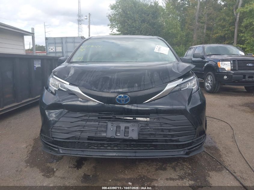 2023 Toyota Sienna Le VIN: 5TDKRKEC9PS165016 Lot: 43390711