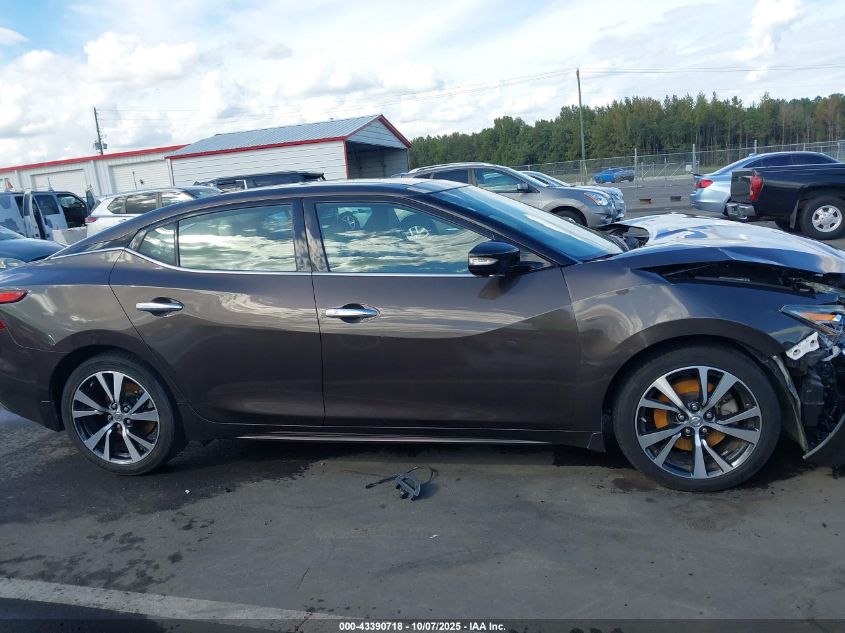 2016 Nissan Maxima 3.5 Platinum VIN: 1N4AA6AP2GC441644 Lot: 43390718