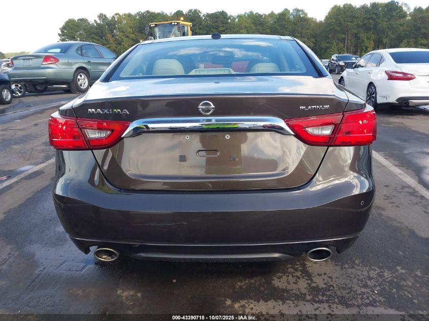 2016 Nissan Maxima 3.5 Platinum VIN: 1N4AA6AP2GC441644 Lot: 43390718