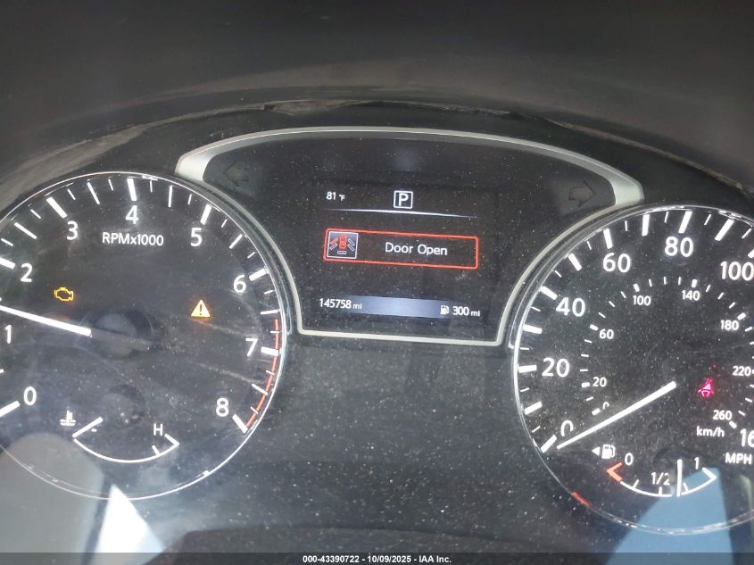 2016 Nissan Altima 2.5/2.5 S/2.5 Sl/2.5 Sr/2.5 Sv VIN: 1N4AL3AP6GN377380 Lot: 43390722