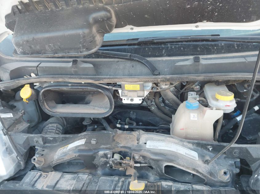 2024 Ram Promaster 2500 Tradesman High Roof 159 Wb W/Pass Seat VIN: 3C6LRVDG7RE132157 Lot: 43390745