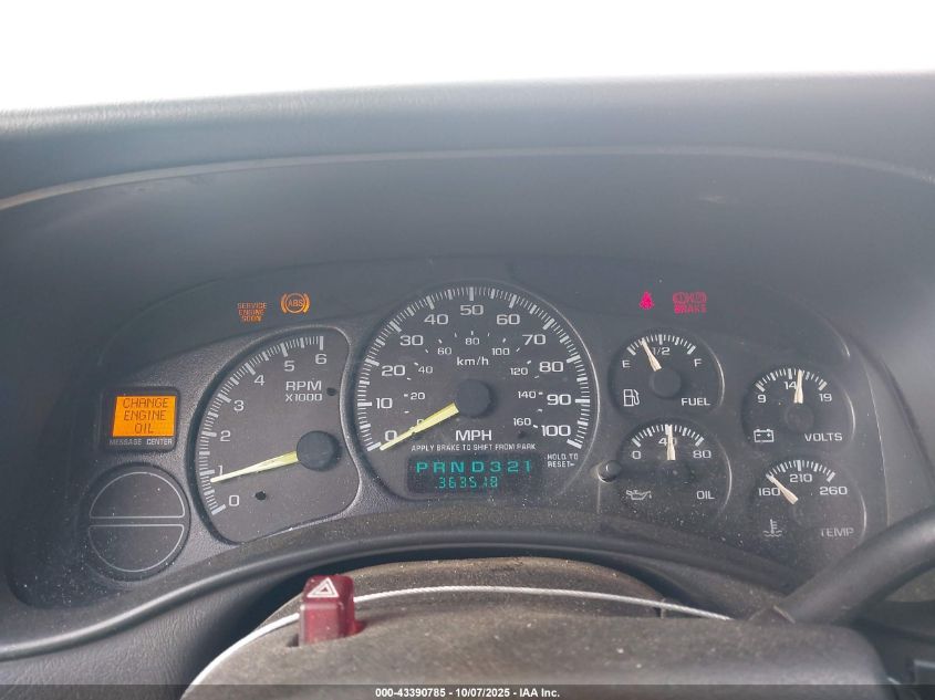 2000 GMC Sierra 1500 Sle VIN: 2GTEC19T2Y1294078 Lot: 43390785