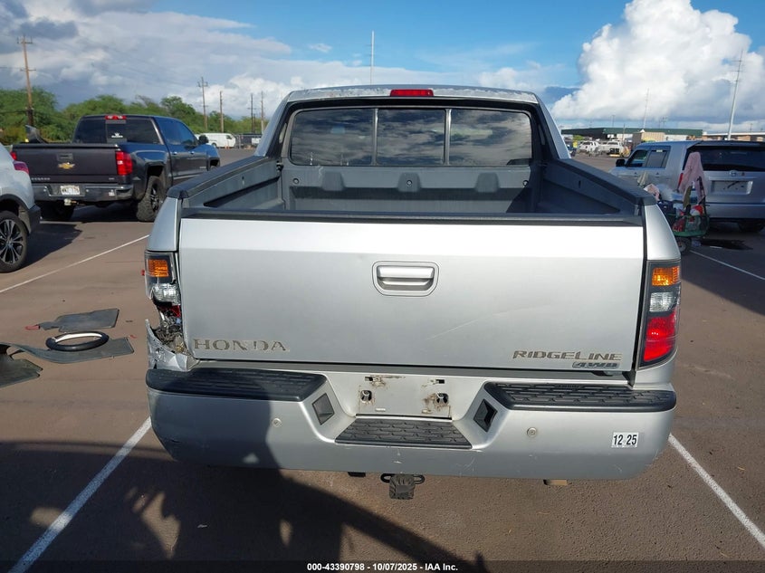 2008 Honda Ridgeline Rts VIN: 2HJYK16408H530520 Lot: 43390798