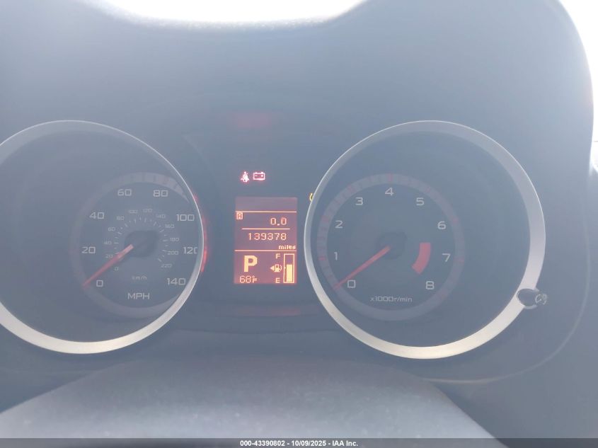 2008 Mitsubishi Lancer De/Es VIN: JA3AU26U58U012193 Lot: 43390802