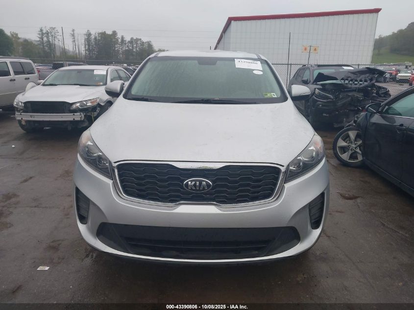 2019 Kia Sorento 2.4L L VIN: 5XYPG4A34KG569263 Lot: 43390806