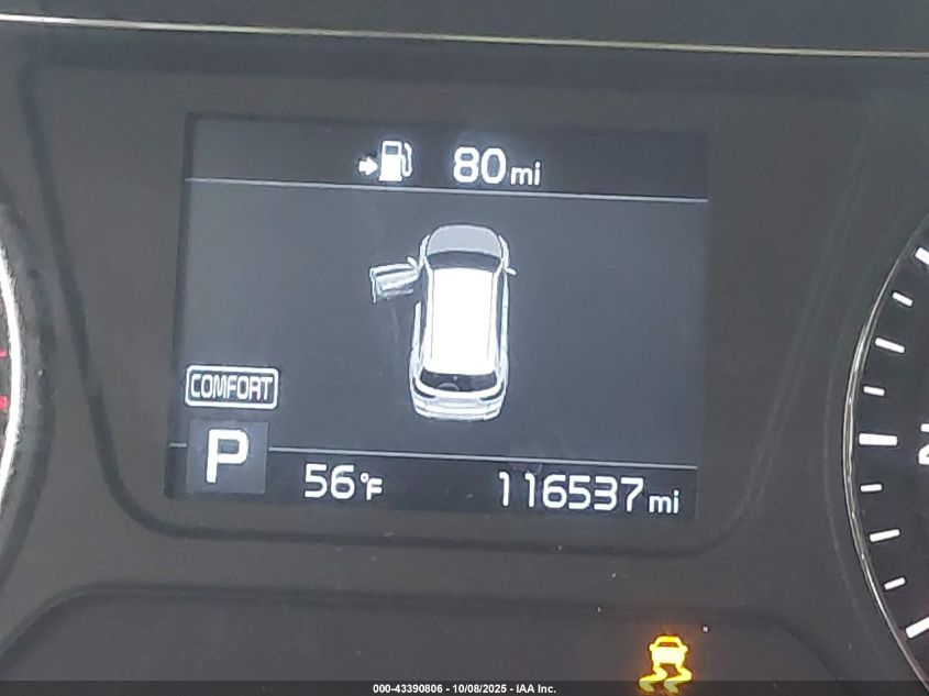 2019 Kia Sorento 2.4L L VIN: 5XYPG4A34KG569263 Lot: 43390806