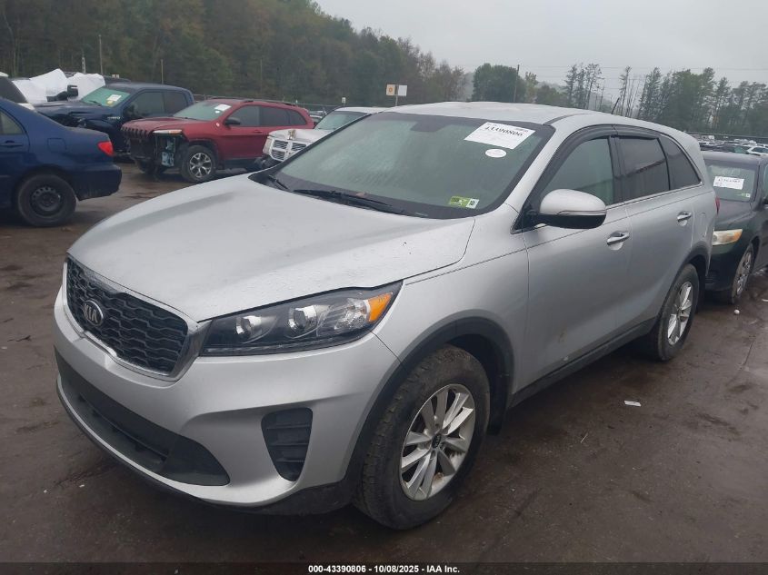 2019 Kia Sorento 2.4L L VIN: 5XYPG4A34KG569263 Lot: 43390806