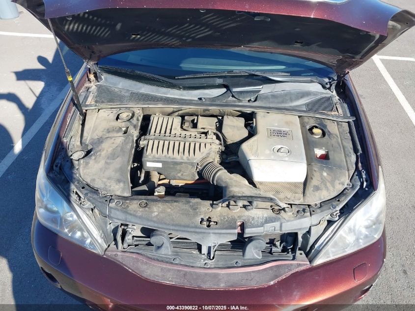 2008 Lexus Rx 400H VIN: JTJGW31U182007438 Lot: 43390822