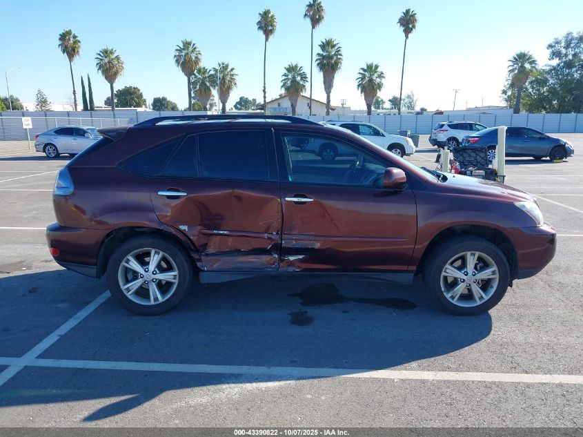 2008 Lexus Rx 400H VIN: JTJGW31U182007438 Lot: 43390822