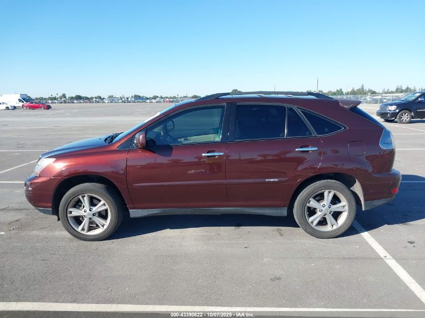2008 Lexus Rx 400H VIN: JTJGW31U182007438 Lot: 43390822