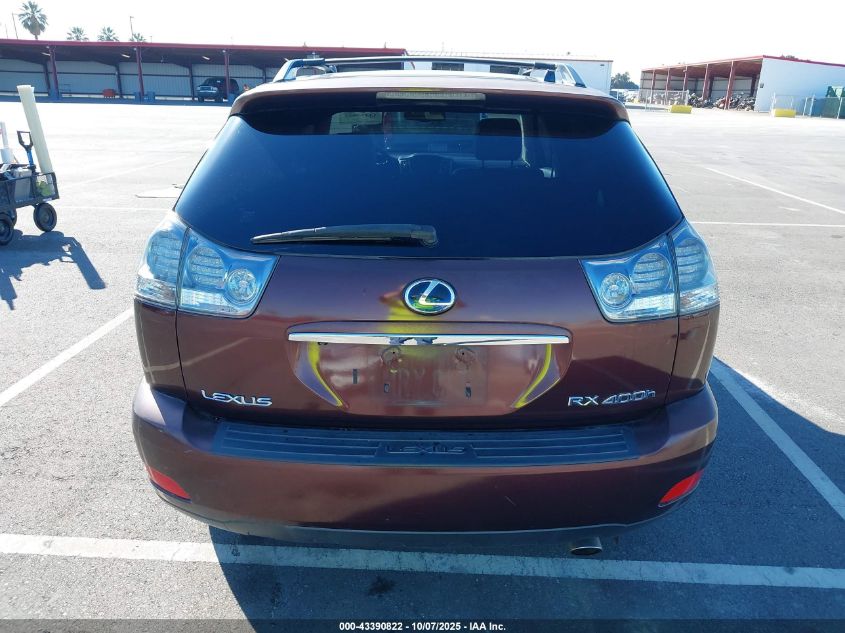 2008 Lexus Rx 400H VIN: JTJGW31U182007438 Lot: 43390822