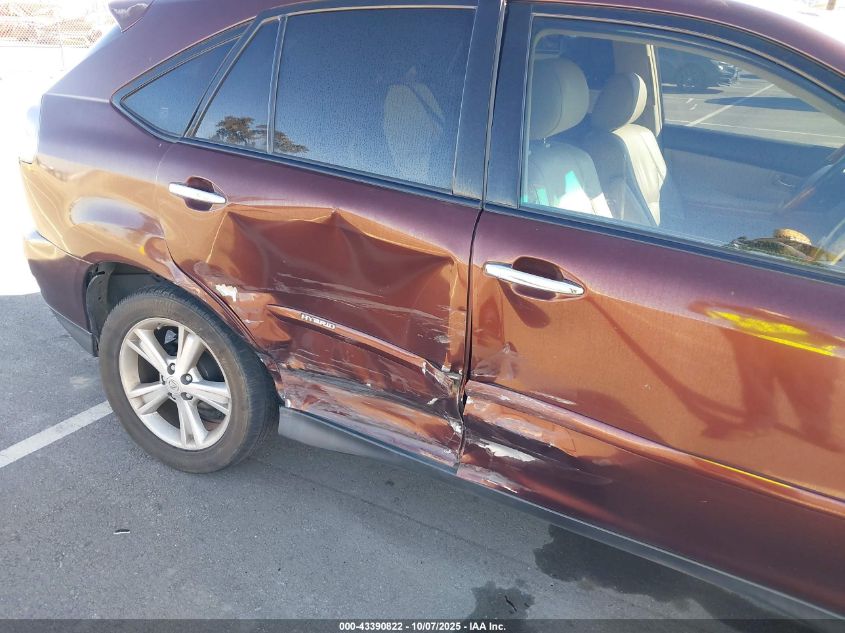 2008 Lexus Rx 400H VIN: JTJGW31U182007438 Lot: 43390822