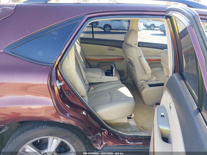 2008 Lexus Rx 400H VIN: JTJGW31U182007438 Lot: 43390822