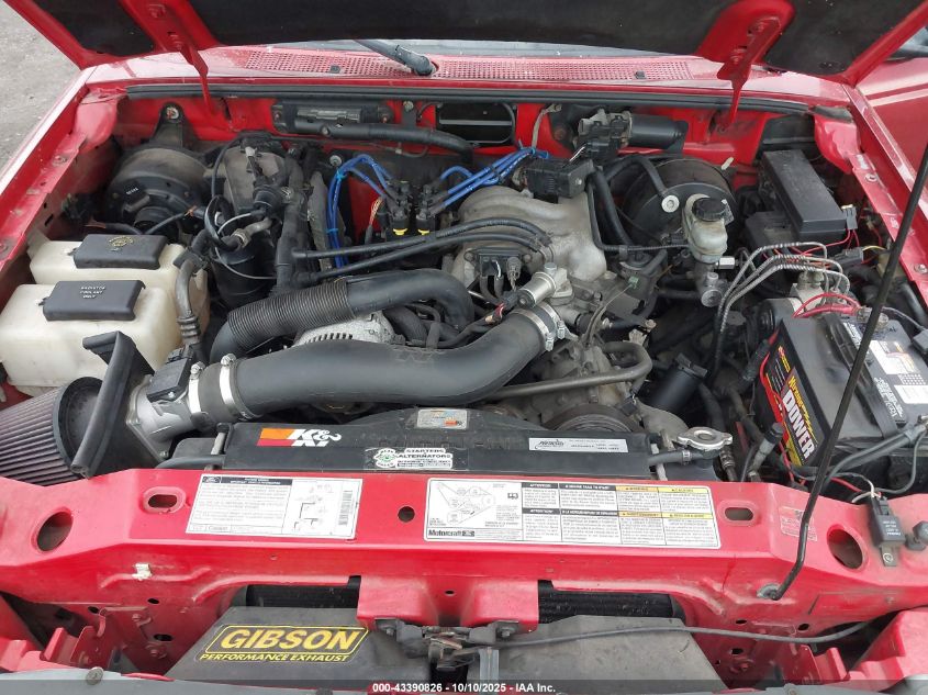 1999 Ford Ranger Xl/Xlt VIN: 1FTZR15V5XPB07392 Lot: 43390826